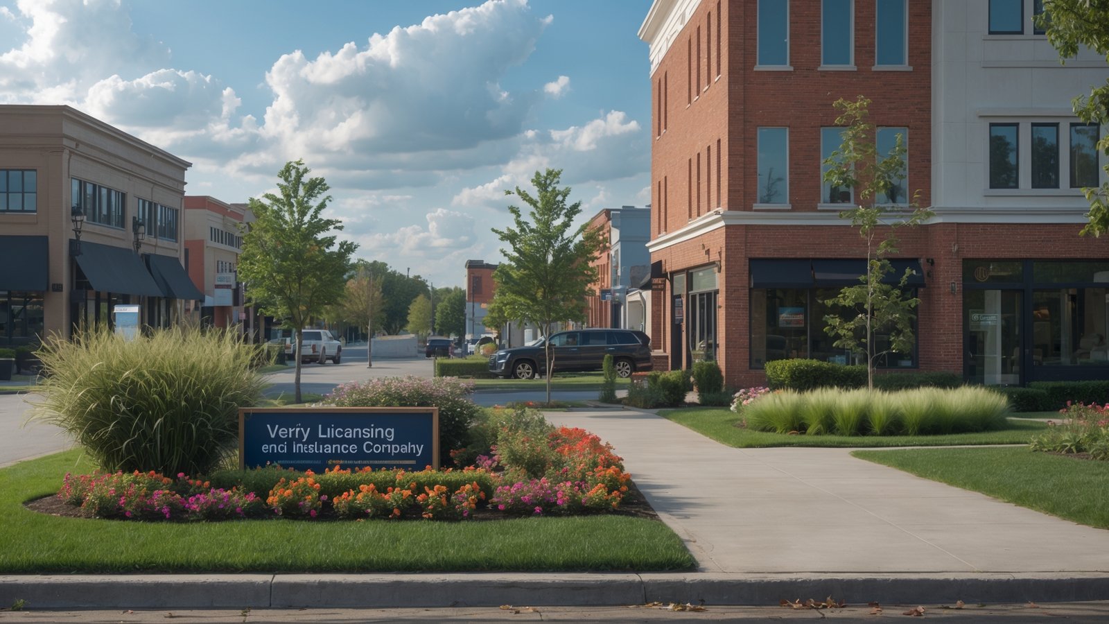 Professional lawn care technician evaluating residential property in Kansas City