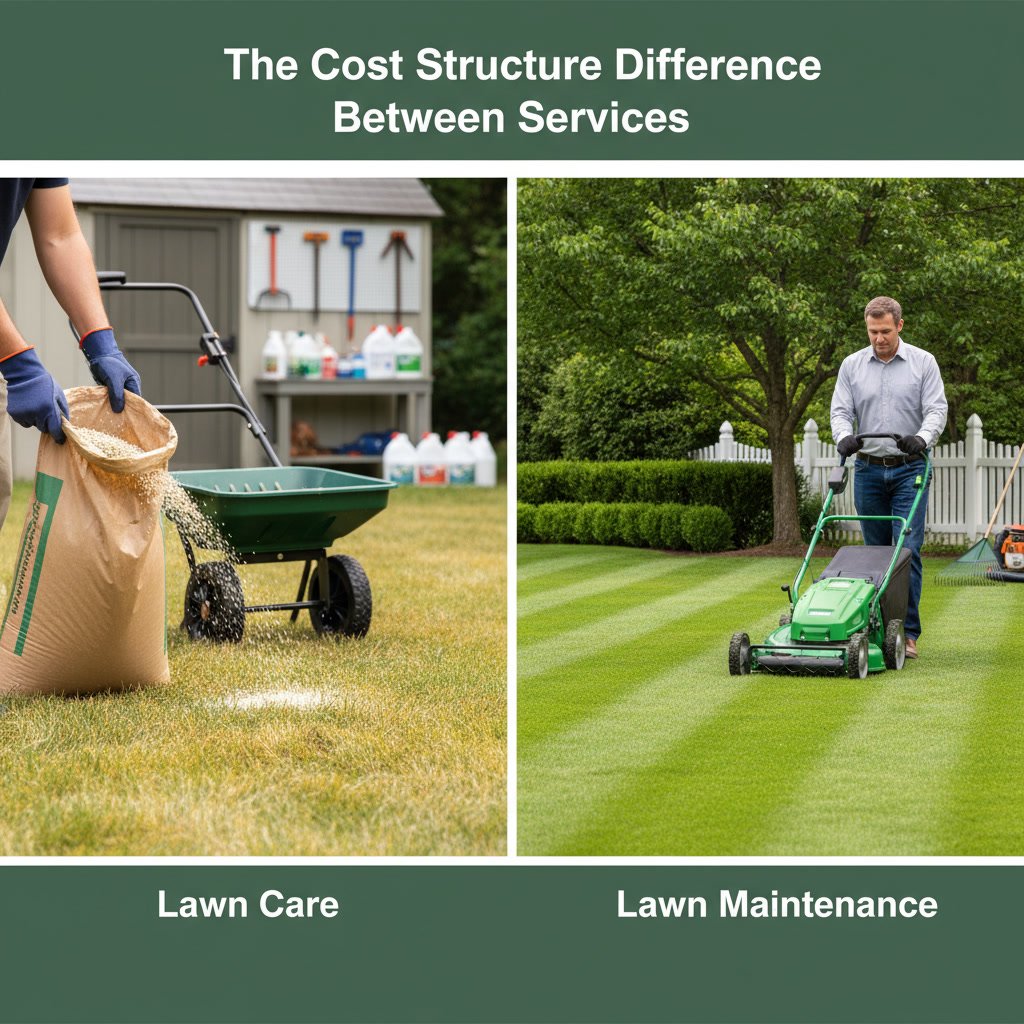 Lawn mower cutting grass at proper height for healthy maintenance